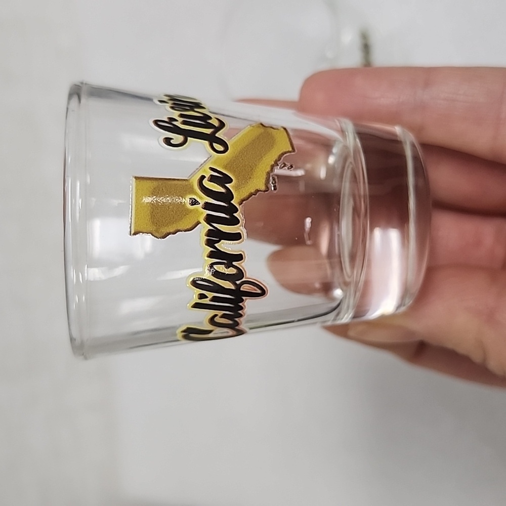 Shot clear glasses
